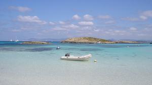 La playa de Ses Illetes.