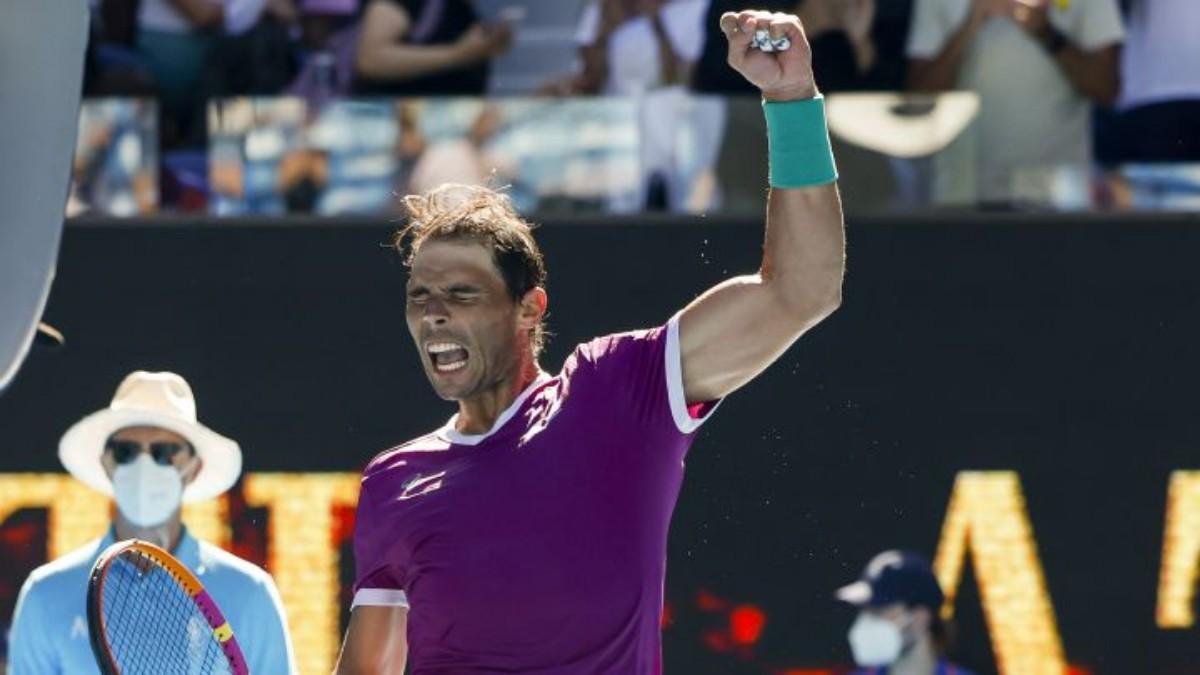 Nadal, tras superar a Yannick Hanfmann