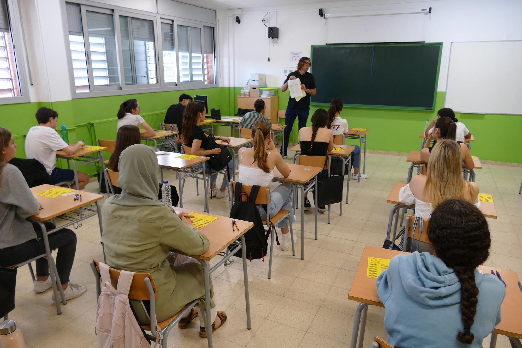 581 altempordanesos s'examinen de les proves de Selectivitat