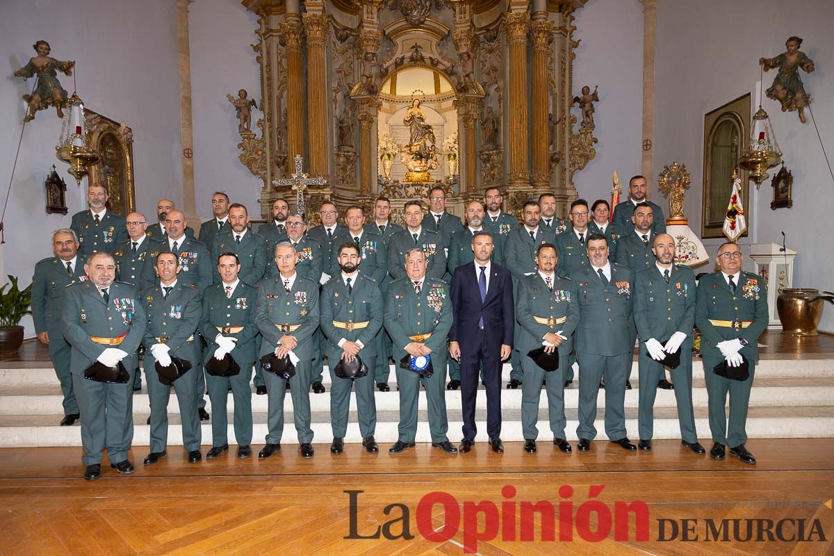 Festividad del Día de la Guardia Civil en Caravaca