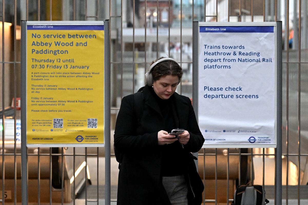 Londres, afectada por una nueva jornada de huelga en el transporte