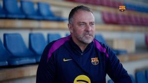 Hansi Flick sobre la remontada contra el Atlético: Es difícil, pero no es imposible. Tenemos que creer.