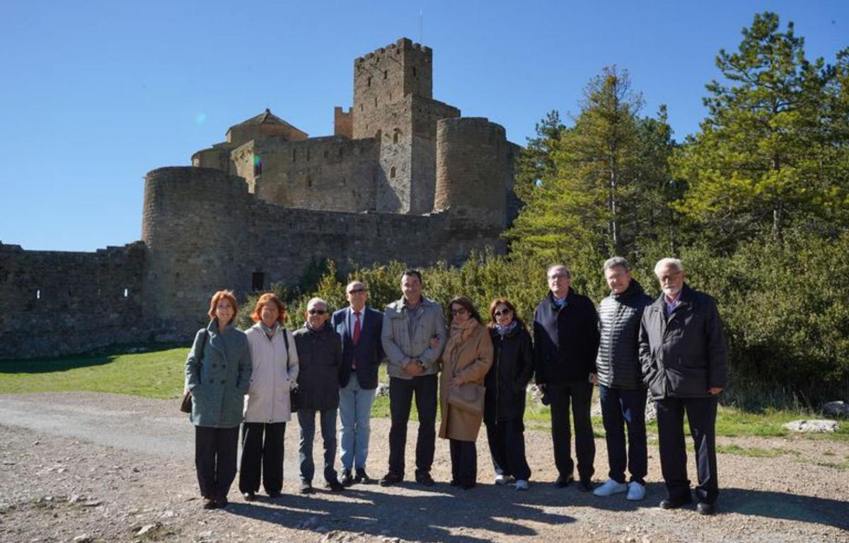 Pista que forma parte de la Paleotrail de Loarre.