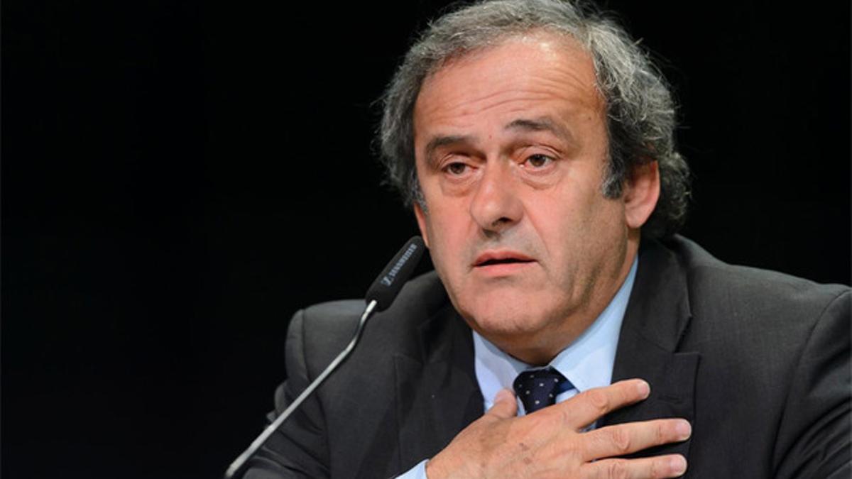 Michel Platini ha sido sancionado