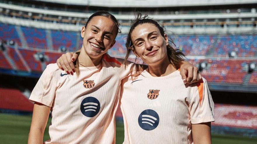 Clara Serrajordi, sobre Alexia: “Me ha ayudado mucho a crecer como jugadora y como persona”