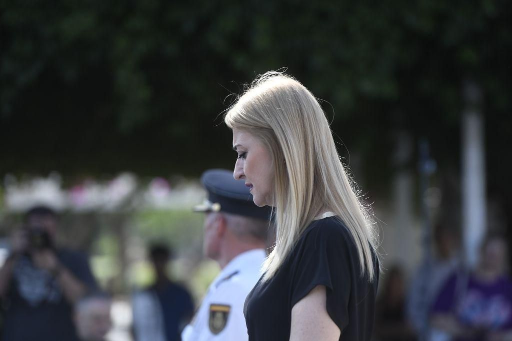 La Policía Nacional conmemora el Día de las Víctimas del Terrorismo en Murcia