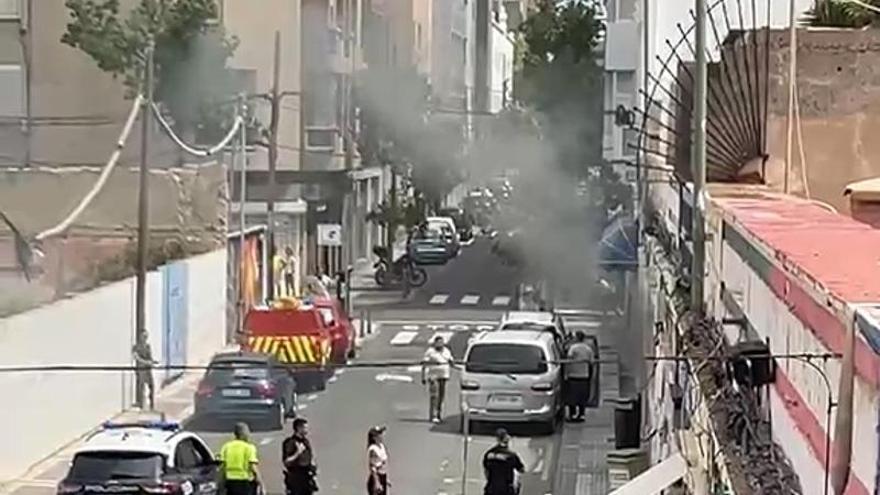 Incendio en Molino de Viento