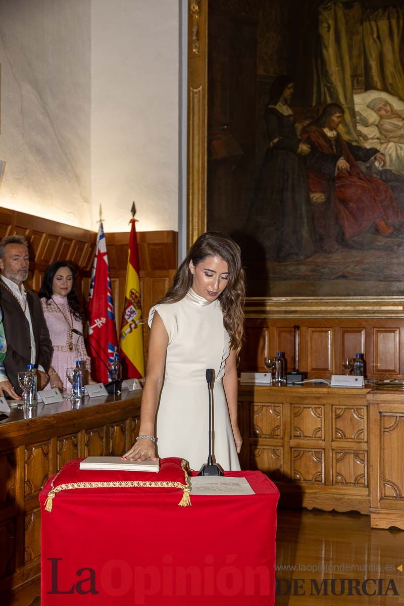 Pleno de investidura en el Ayuntamiento de Caravaca