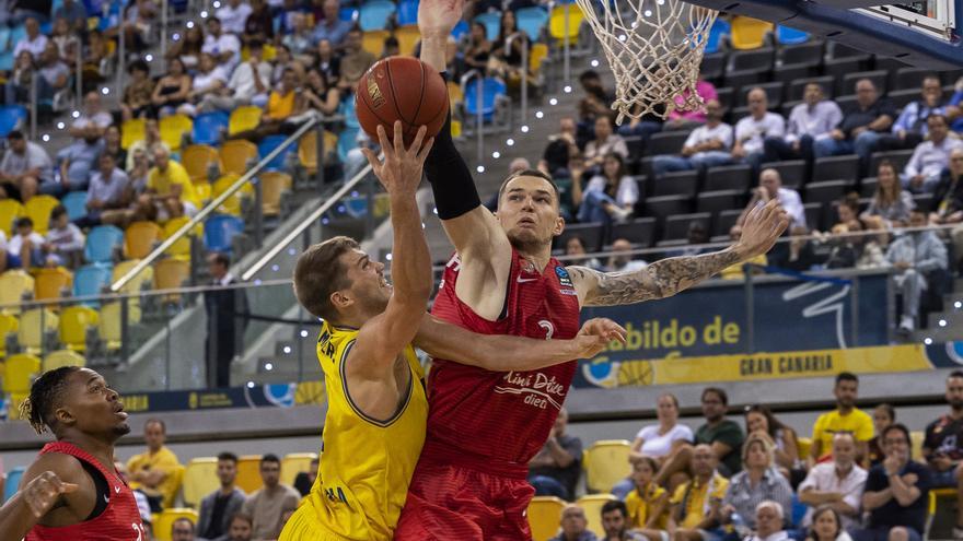 El Granca, más líder de la Eurocup al ganar al Bourg-en-Bresse (84-76) pero enfada a Lakovic