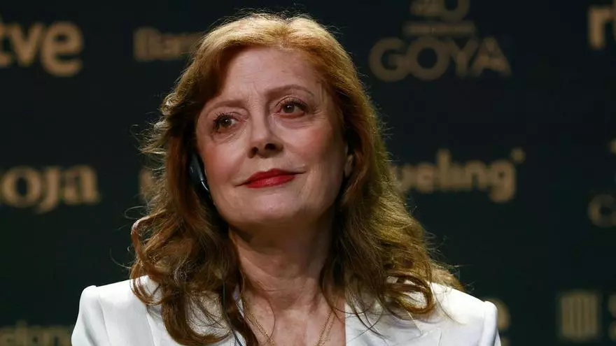 Susan Sarandon sobre Pedro Sánchez: "Es alto, guapo y está en el lado correcto de la historia"