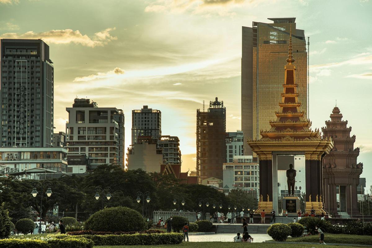 Nom Pen, la capital de Camboya, es un imprescindible en el viaje