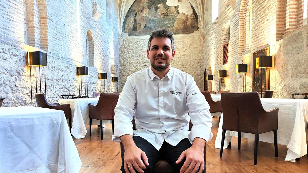 El cocinero Marc Segarra, en el restaurante Refectorio.