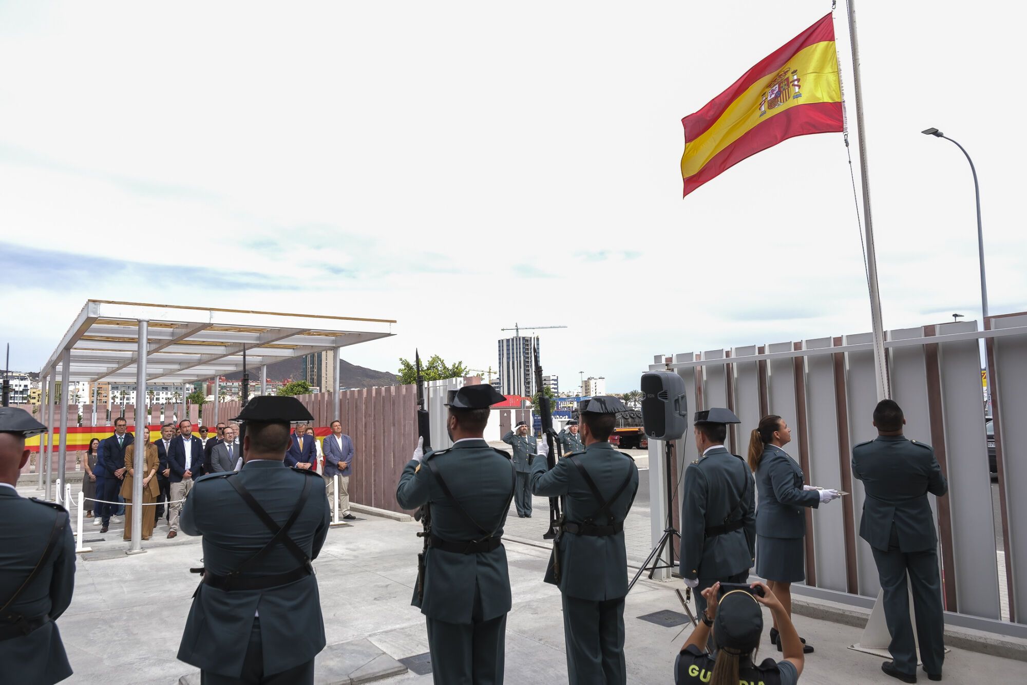 Inauguración de la Comisaría de la Guardia Civil en el Puerto de Las Palmas
