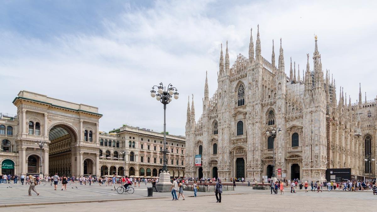 La ciudad italiana de Milán