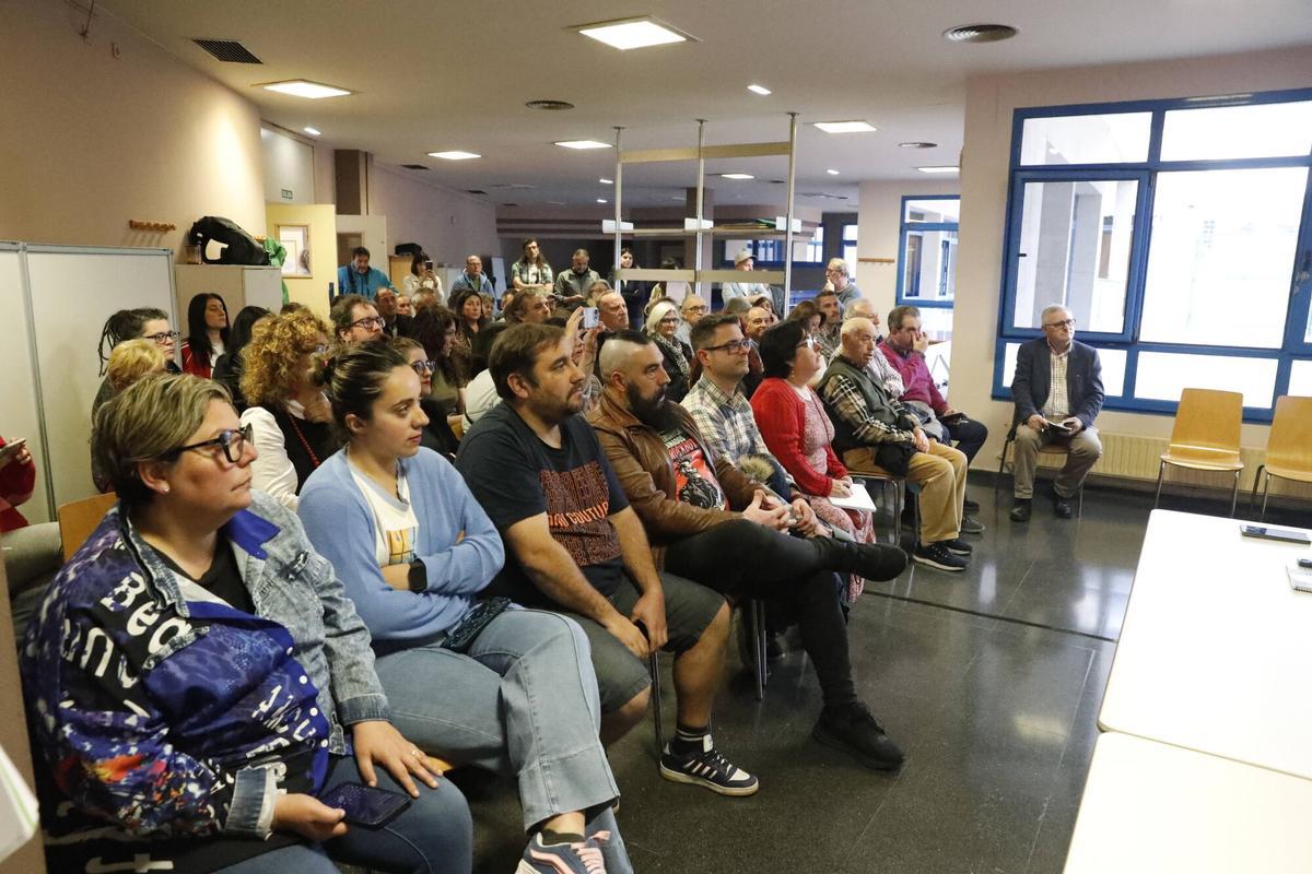 Presentación del plan de barrios el pasado 9 de abril en Los Canapés.
