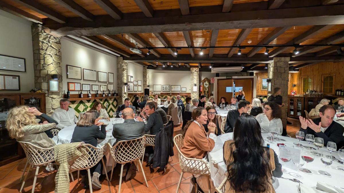 L'àpat s'ha dut a terme a l'Hostal de la Joviat