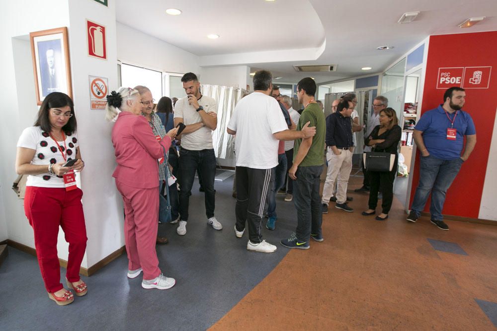 Votación Primarias del PSOE en Gran Canaria