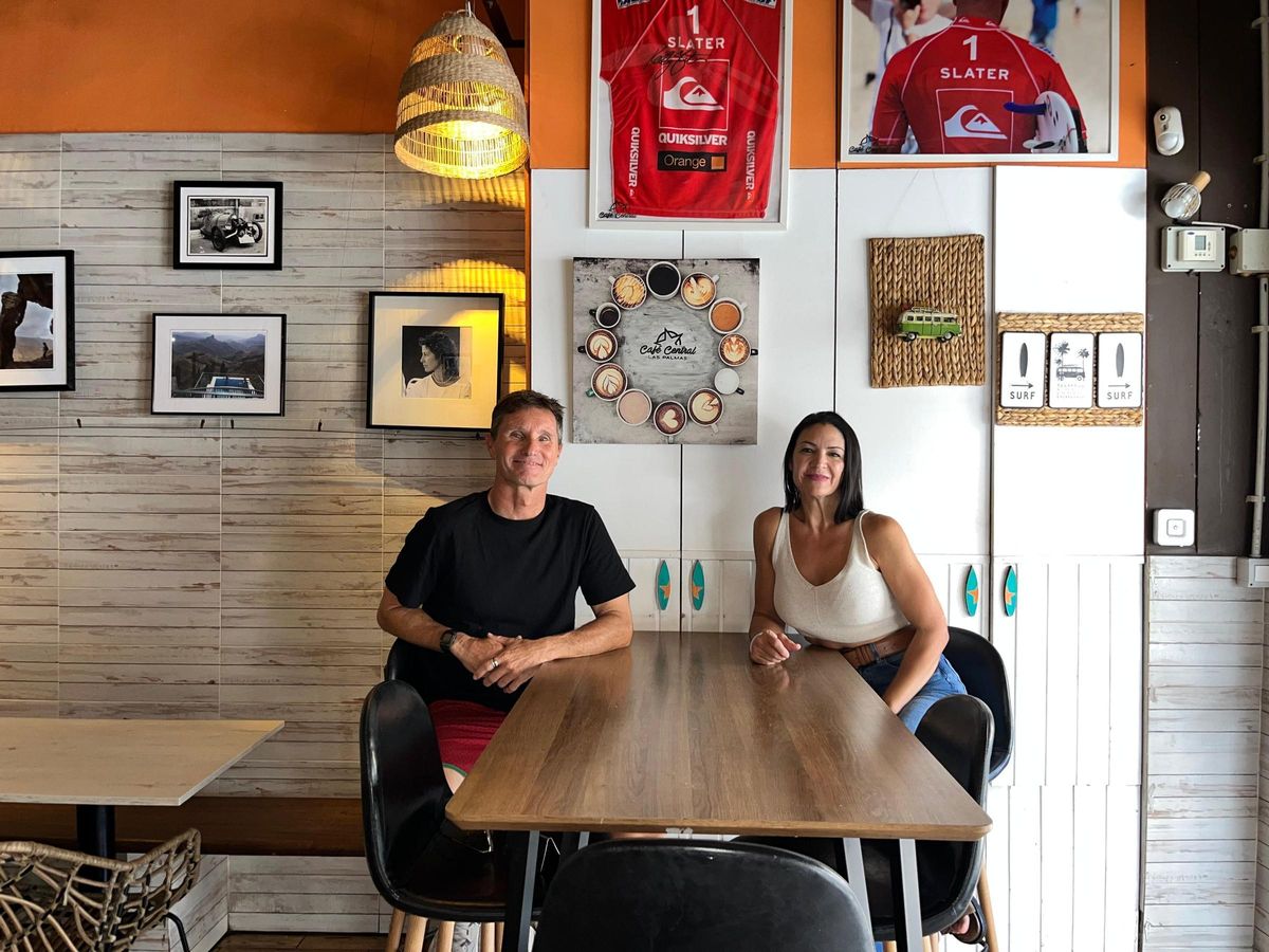 Jose y María, propietarios de Café Central.