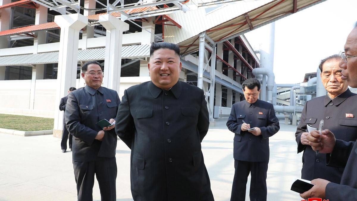 Una imagen de archivo de Kim Jong Un.