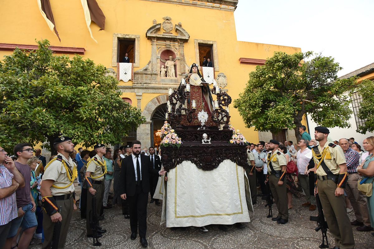 Córdoba recupera la procesión del Carmen, Virgen del Carmen de San Cayetano