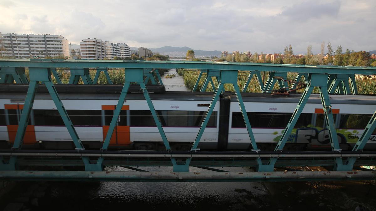Un tren de Rodalies en una imagen de archivo