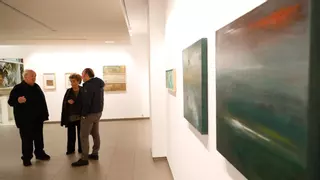 Elías García Benavides deja "Huella" en la galería Amaga