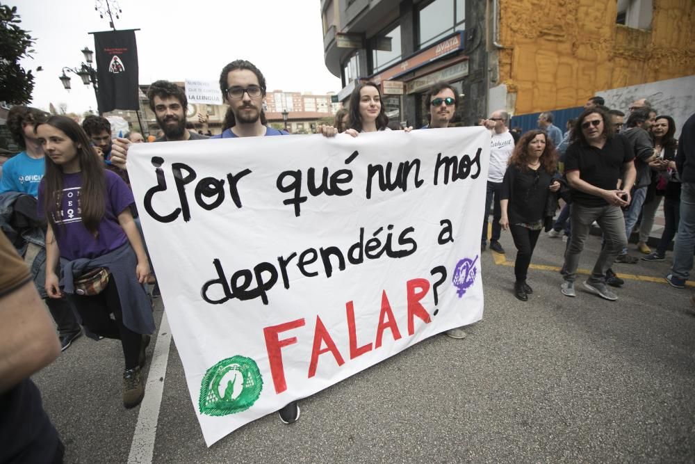 La manifestación, en imágenes