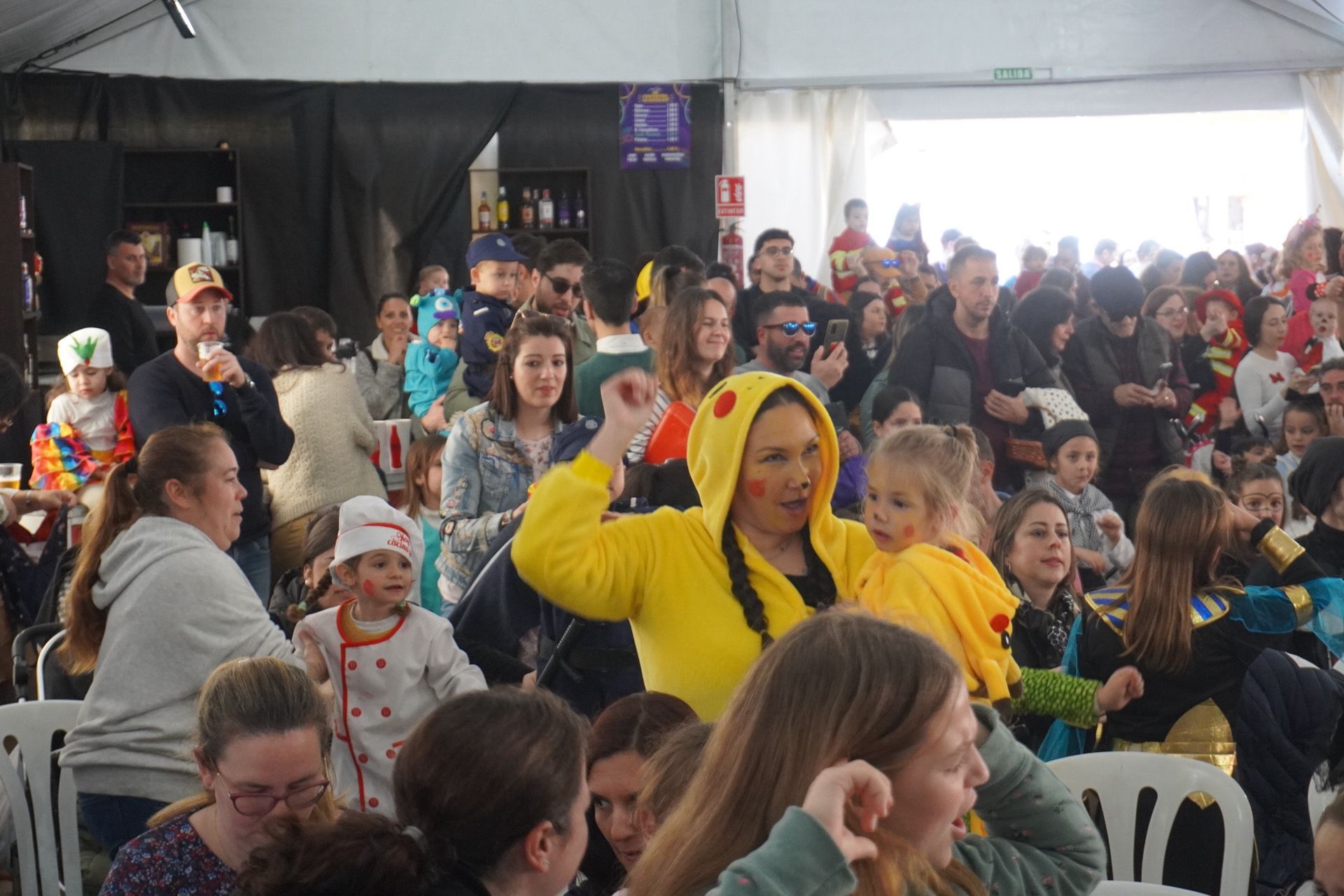 La fiesta infantil de Carnaval, en imágenes