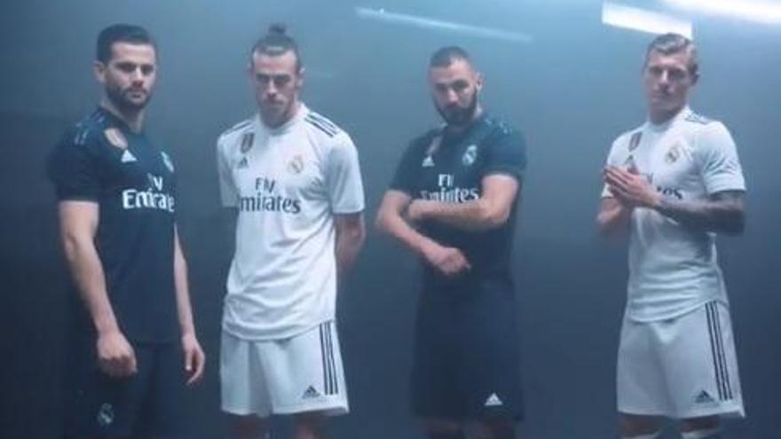 Bale, imagen de la nueva camiseta del Real Madrid