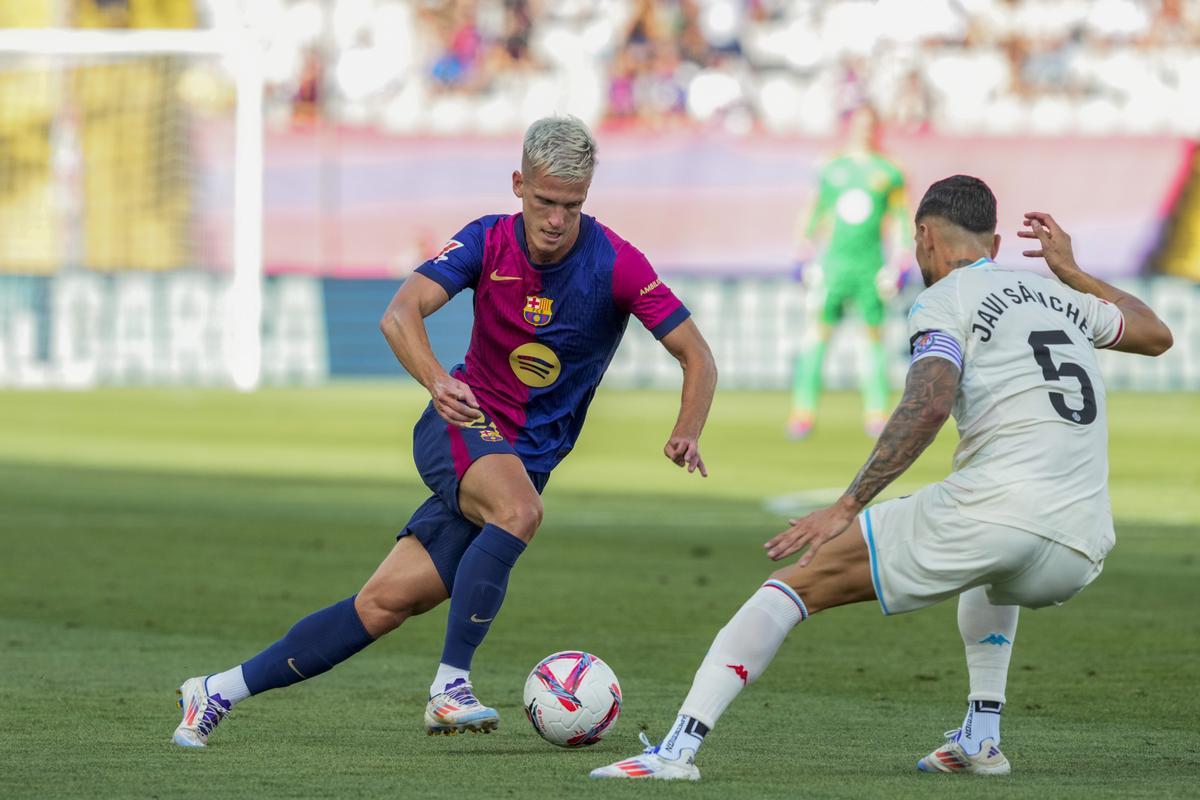 El capitán Javi Sánchez pide disculpas a la afición tras el 7-0 ante el Barcelona