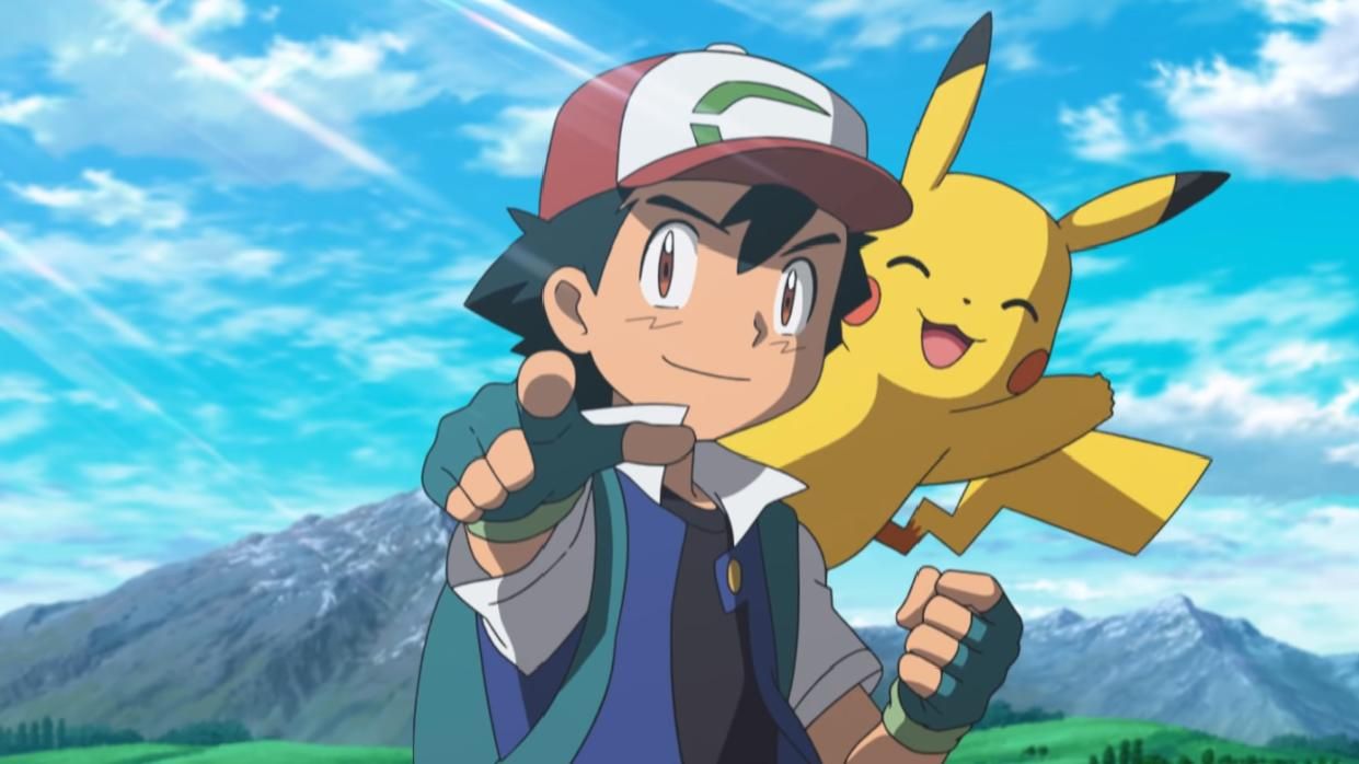 Ash y Pikachu, en una imagen de 'Pokémon'
