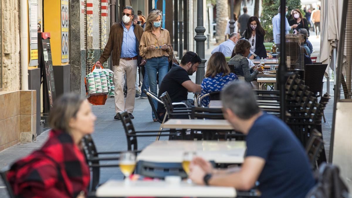 Veladores en Alicante.