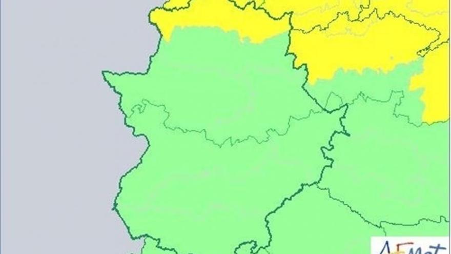 El norte de Extremadura permanece mañana en alerta por nieve