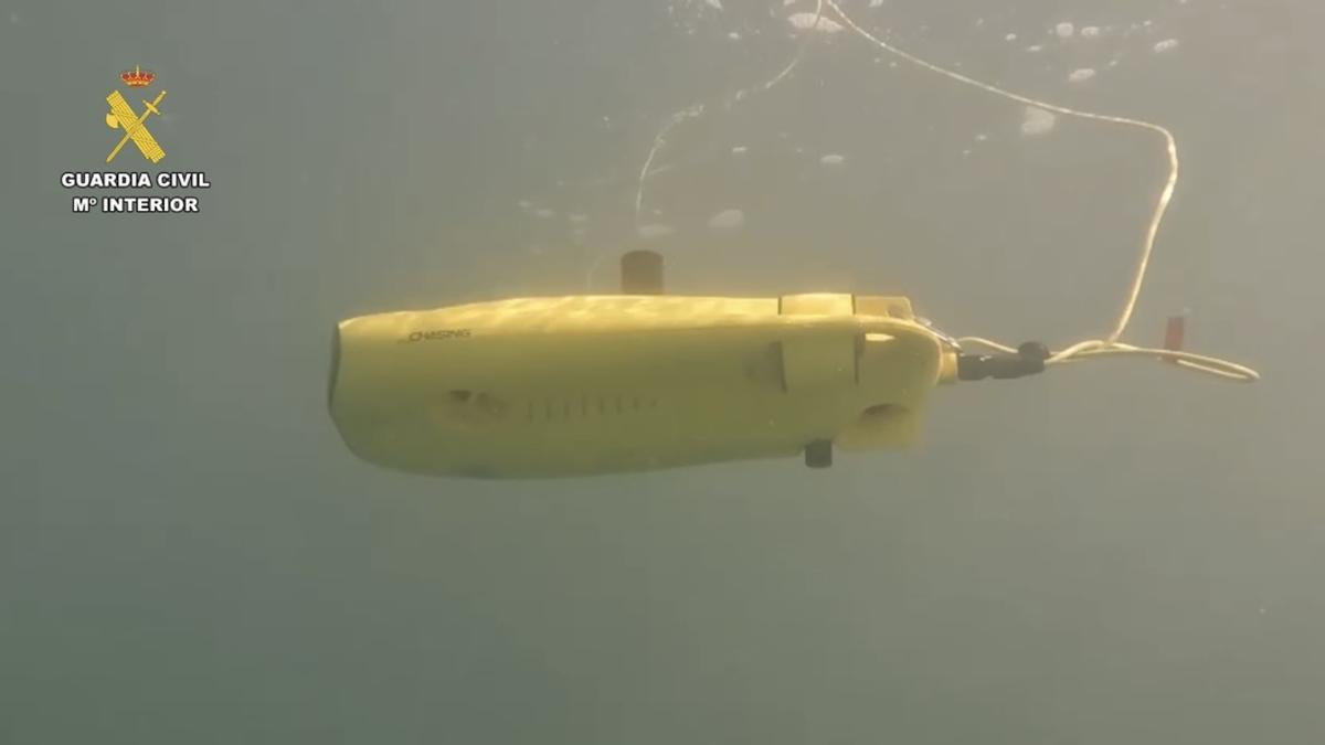 Así son los drones submarinos de la Guardia Civil para inspeccionar los barcos en Canarias