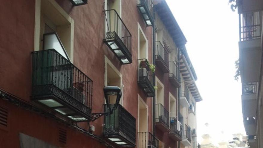 Viviendas en el Casco Antiguo de Zaragoza.