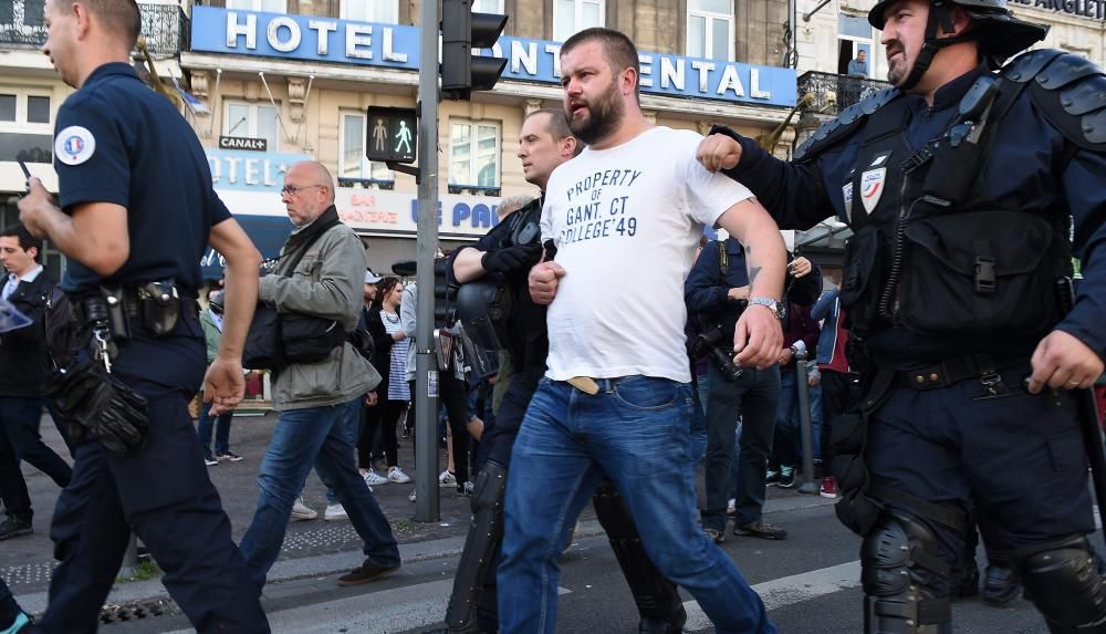 Los incidentes entre rusos e inglesas se han trasladado de Marsella a Lille.