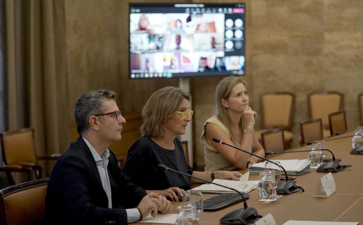 Ribera se reúne con los grupos parlamentarios en la ronda de reuniones para el Plan de Contingencia