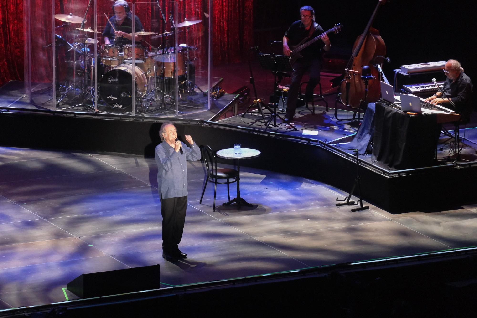 Así ha sido el concierto de Serrat en Alicante