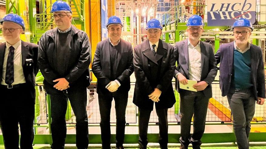 Un tercio del personal investigador del Instituto Galego de Física de Altas Enerxías está vinculado al CERN