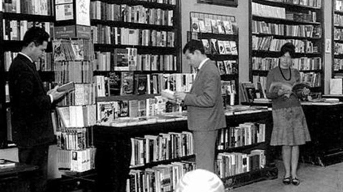 La antigua librería Herder de Barcelona.