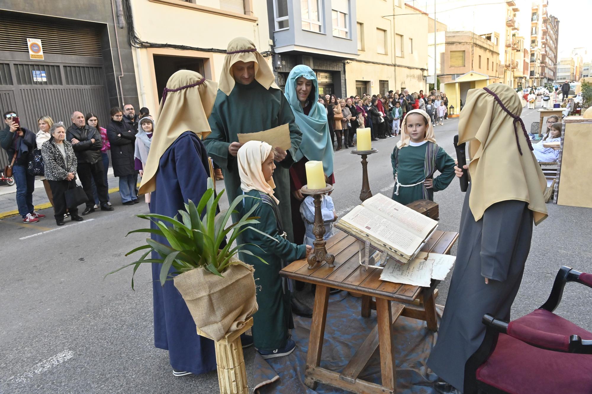 El Belén viviente de Vila-real contagia su ilusión por la Navidad