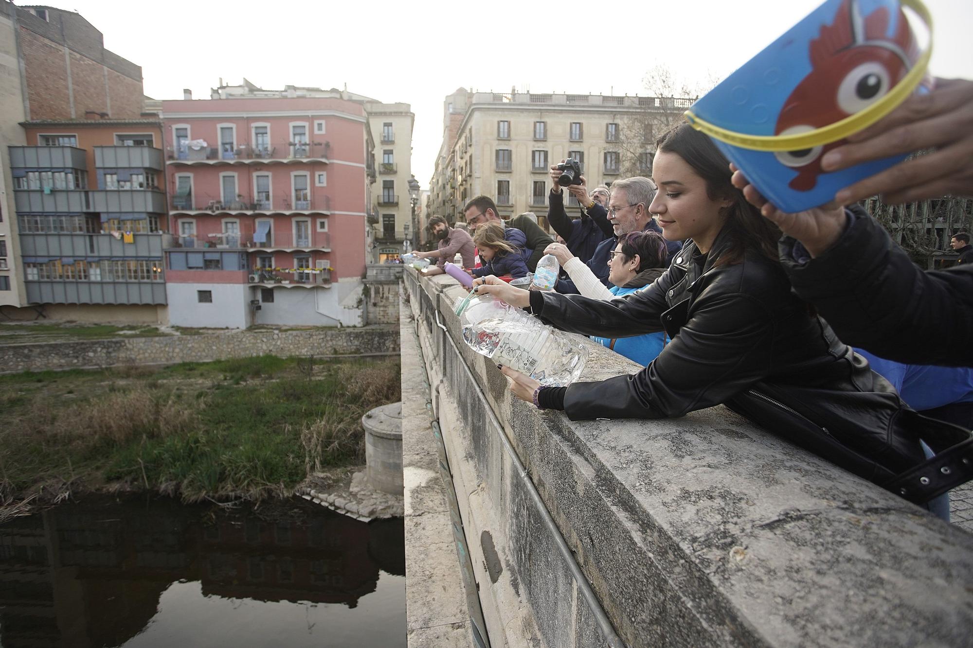 Aigua és Vida Girona celebra la tradicional palanganada del Ter