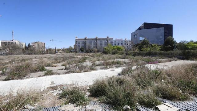 Solar del Portillo en el que se construirá un parque, que será uno de los más icónicos de la ciudad.