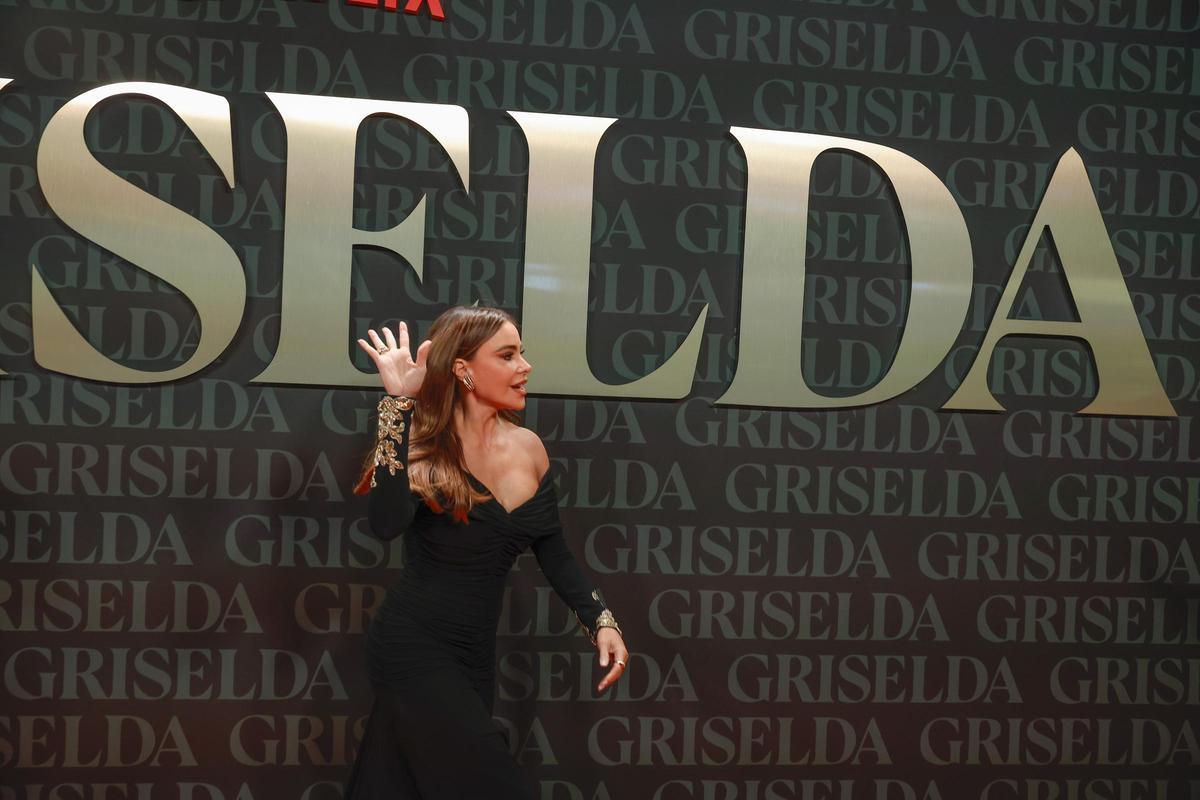 Sofía Vergara brilla en la presentación en Madrid de Griselda