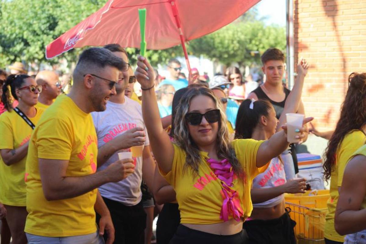 GALERÍA | Las peñas toman las calles de Moraleja del Vino