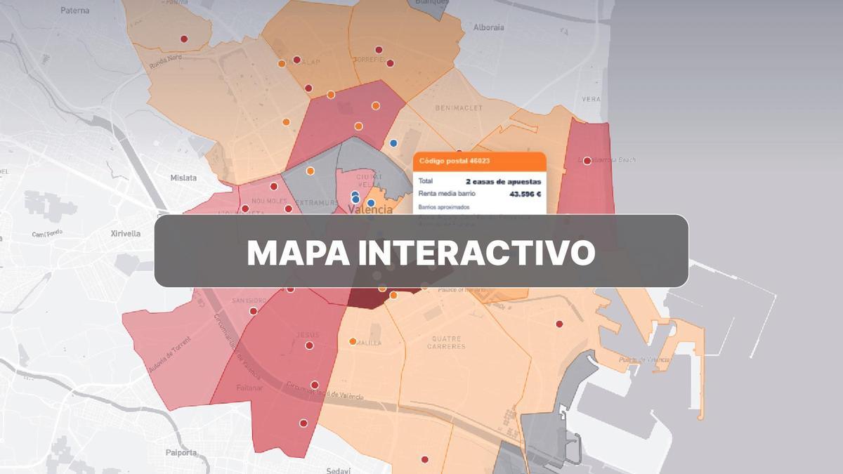 Los salones de juego 'apuestan' por los barrios pobres
