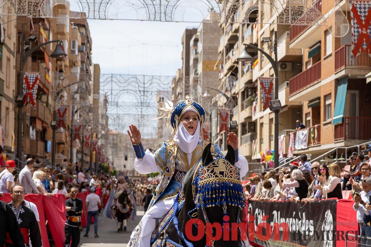 Desfile infantil del Bando Moro en las Fiestas de Caravaca