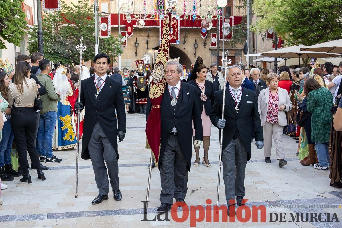 Procesión de subida a la Basílica en las Fiestas de Caravaca