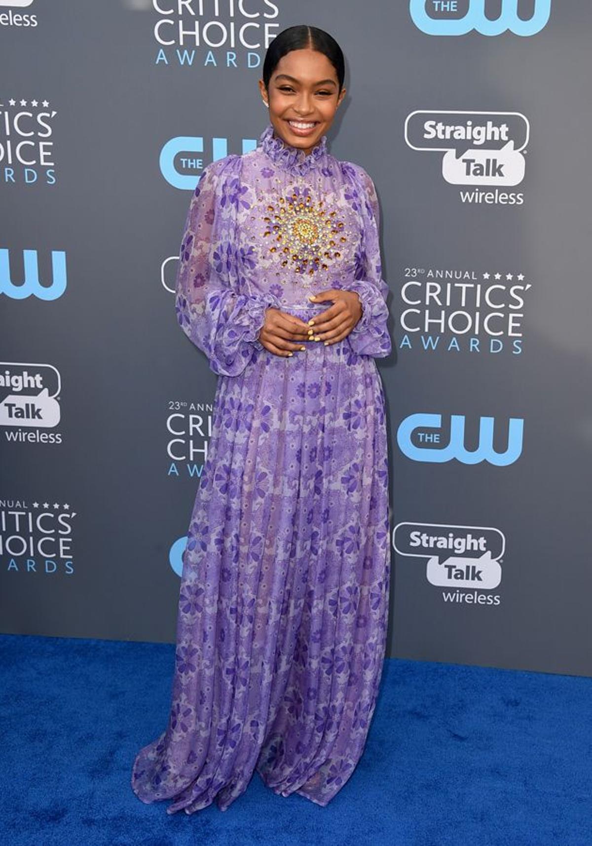 Critics' Choice Awards: Yara Shahidi de Giambattista Valli