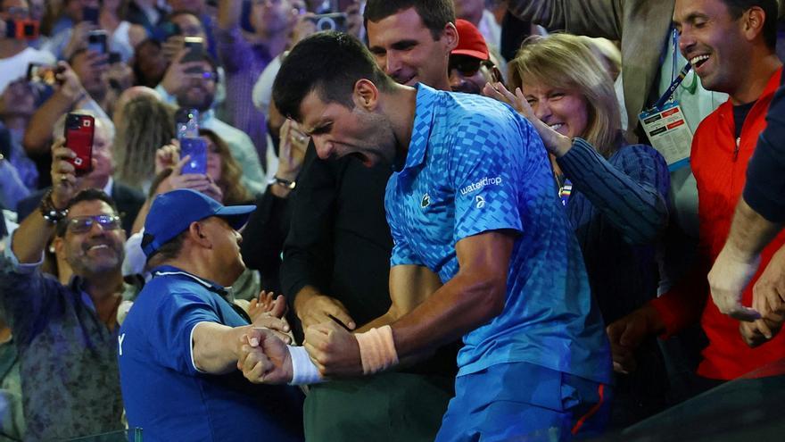 Final del Open de Australia | Tsitsipas-Djokovic, en imágenes